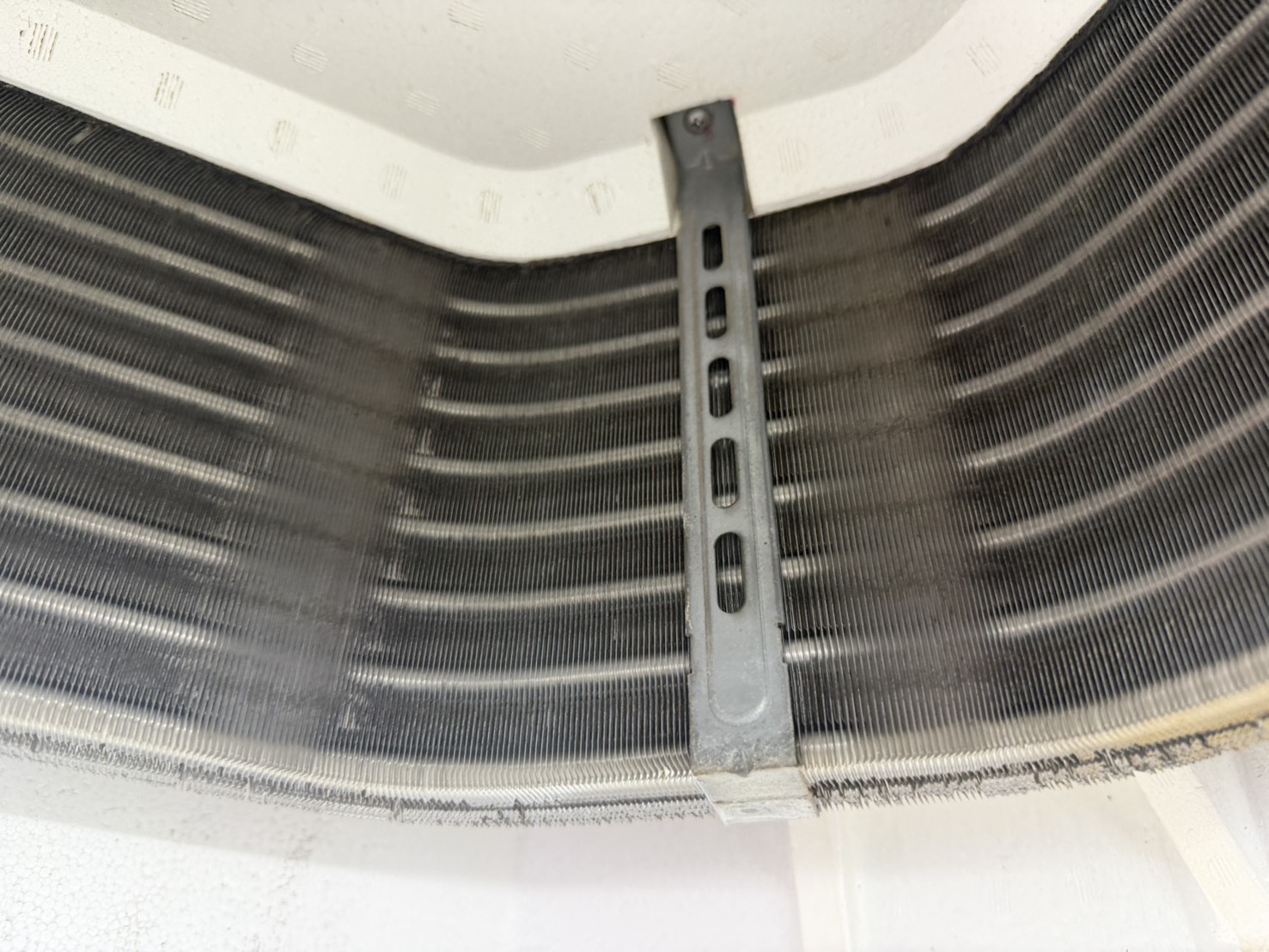 洗浄後の熱交換器